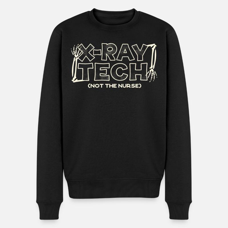 Xray Tech, Xray -Techniker - Männer Premium Bio Pullover - Schwarz