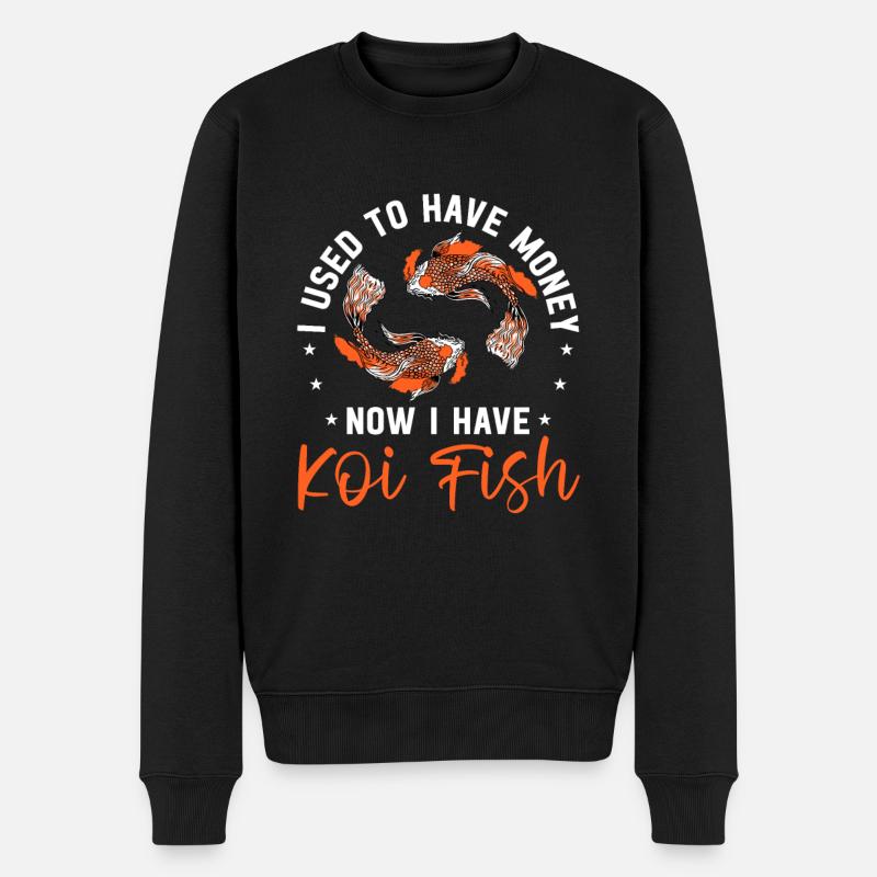 Koi Fish Japonais - Pull Premium bio Homme - noir
