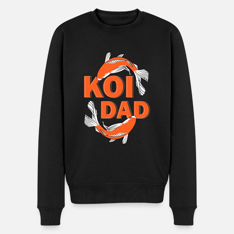 Koi Fish Japonais - Pull Premium bio Homme - noir