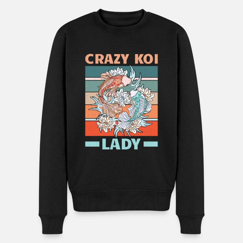 Koi Fish Japonais - Pull Premium bio Homme - noir