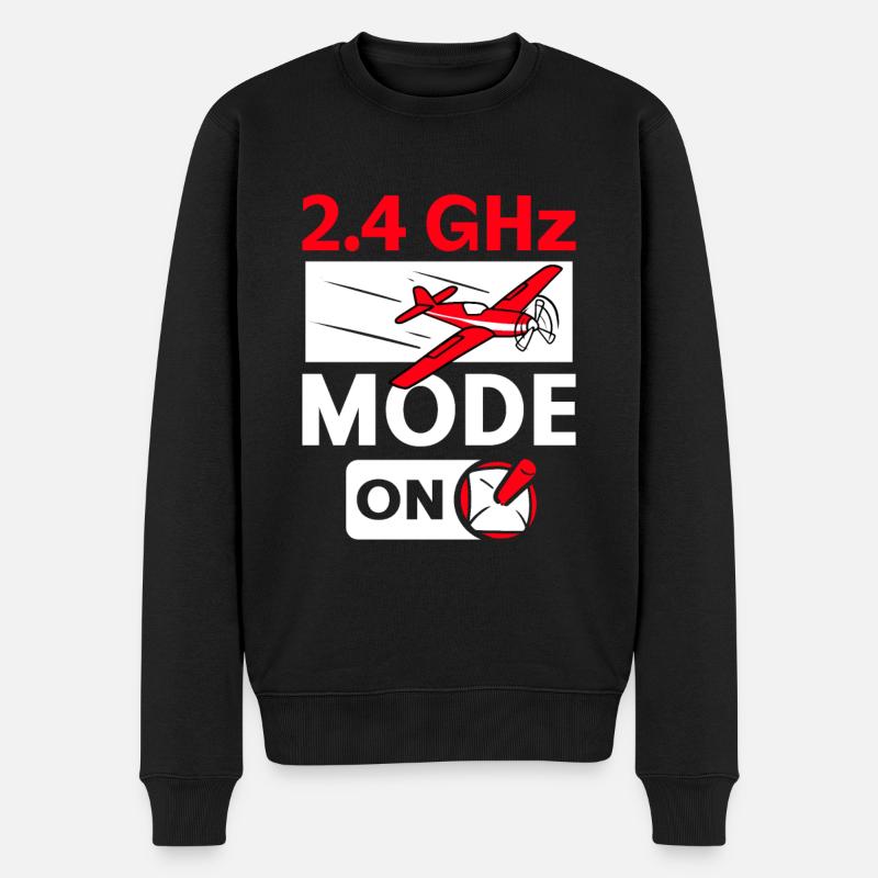 RC Avion RC Avion - Pull Premium bio Homme - noir