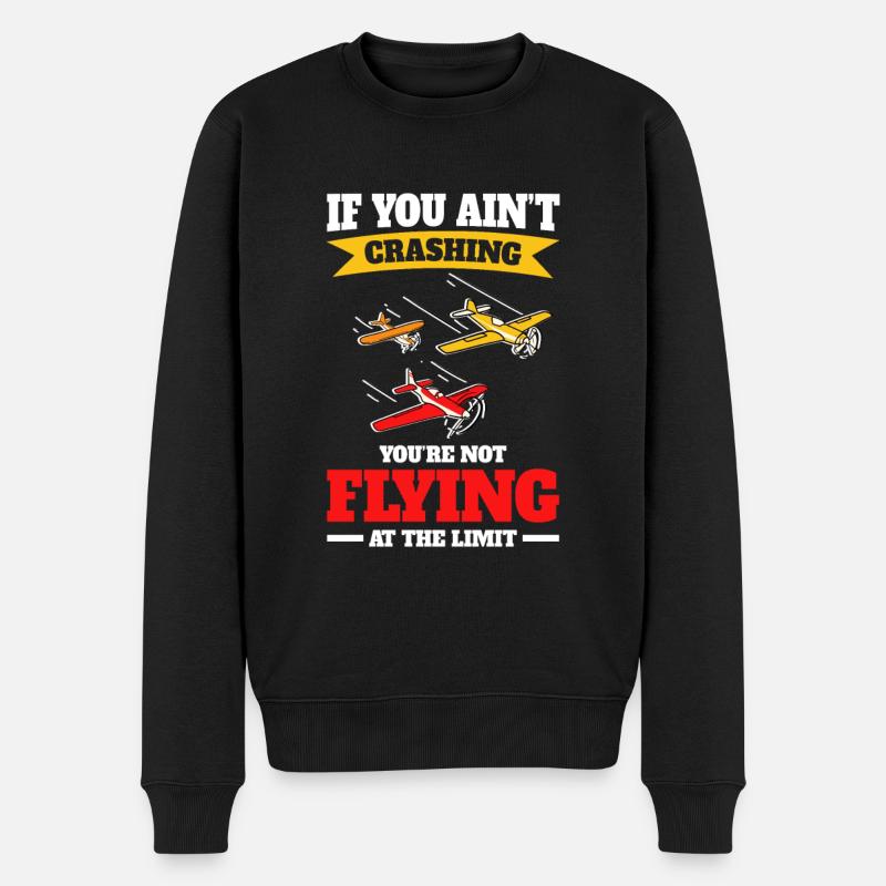 RC Avion RC Avion - Pull Premium bio Homme - noir