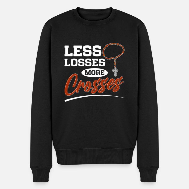 Aumônier Pasteur - Pull Premium bio Homme - noir