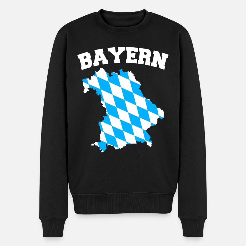 Land libre de Bavière Bavière - Pull Premium bio Homme - noir