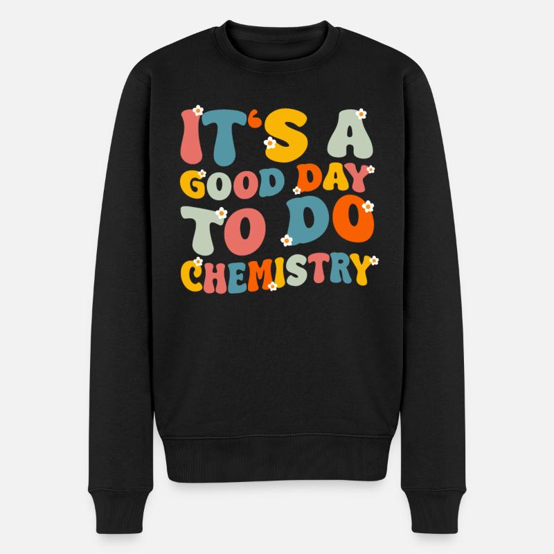 Lærer Skolelærer Lærer Lærer - Økologisk premium-sweatshirt til mænd - sort