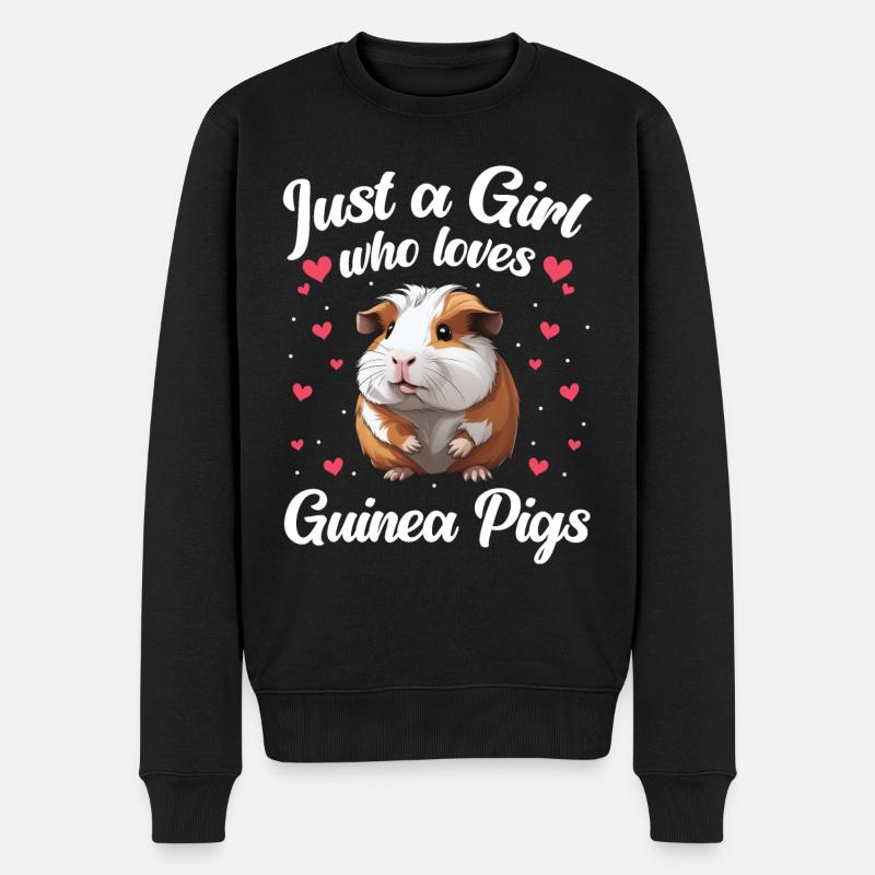 Cobaye - Pull Premium bio Homme - noir