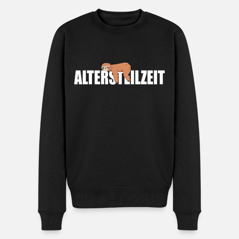 Altersteilzeit ATZ - Männer Premium Bio Pullover - Schwarz
