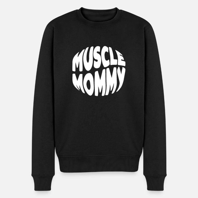 Maman musclée - Pull Premium bio Homme - noir