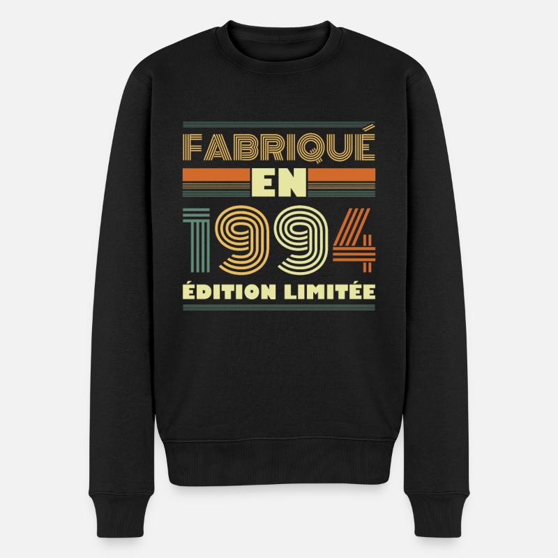 Fabriqué En 1994 Édition Limitée - Pull Premium bio Homme - noir