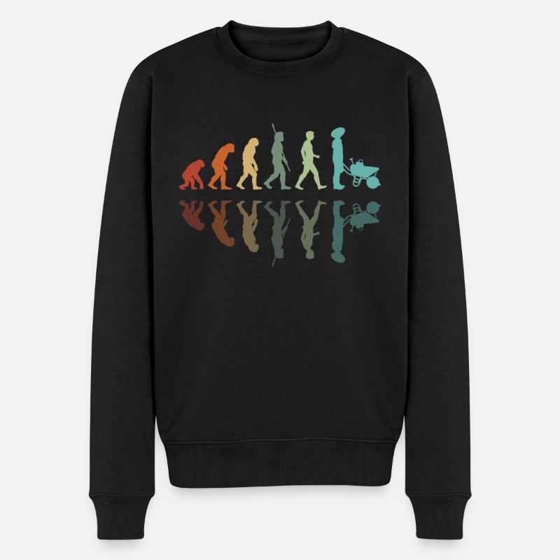 Développement du jardinier - Pull Premium bio Homme - noir