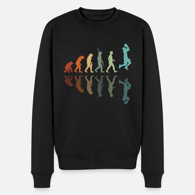 Développement du basket-ball - Pull Premium bio Homme - noir
