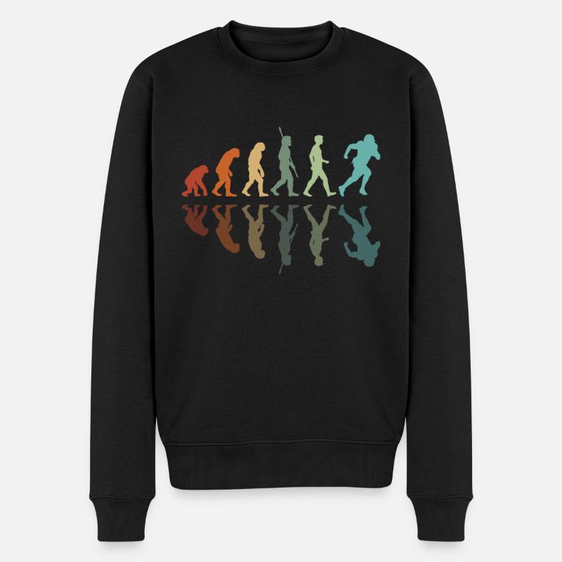 Développement du rugby - Pull Premium bio Homme - noir