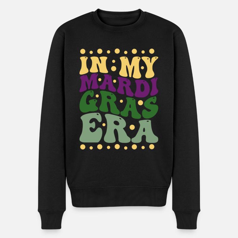 Mardi Gras - Pull Premium bio Homme - noir