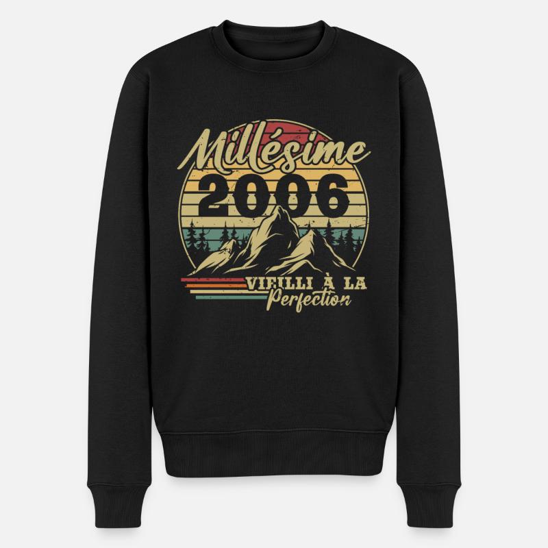 Millésime 2006 - Pull Premium bio Homme - noir