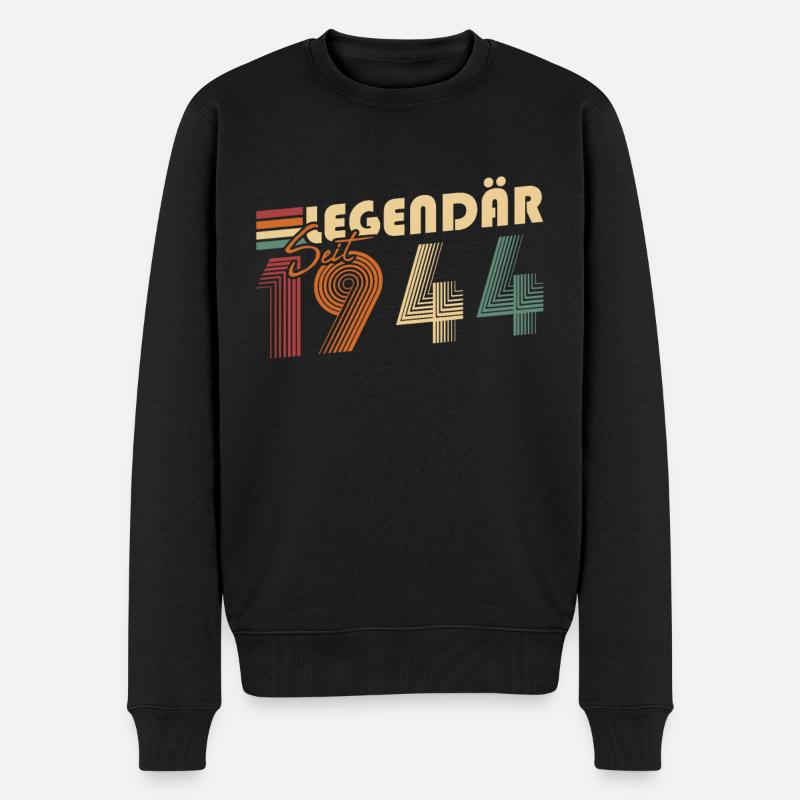 Légendaire depuis 1944 - Pull Premium bio Homme - noir