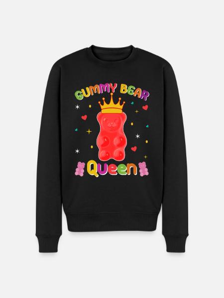 Gümmibär Queen of Sweets - Men's Premium Organic Jumper - black