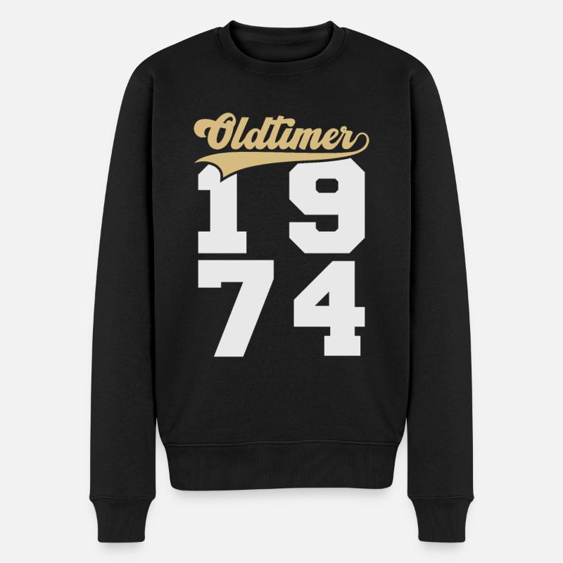 Oldtimer 1974 - Pull Premium bio Homme - noir