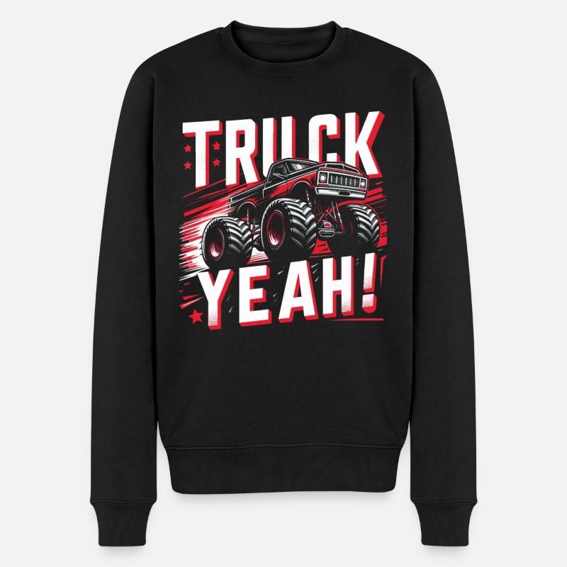 Monster Truck Auto Trucks - Pull Premium bio Homme - noir