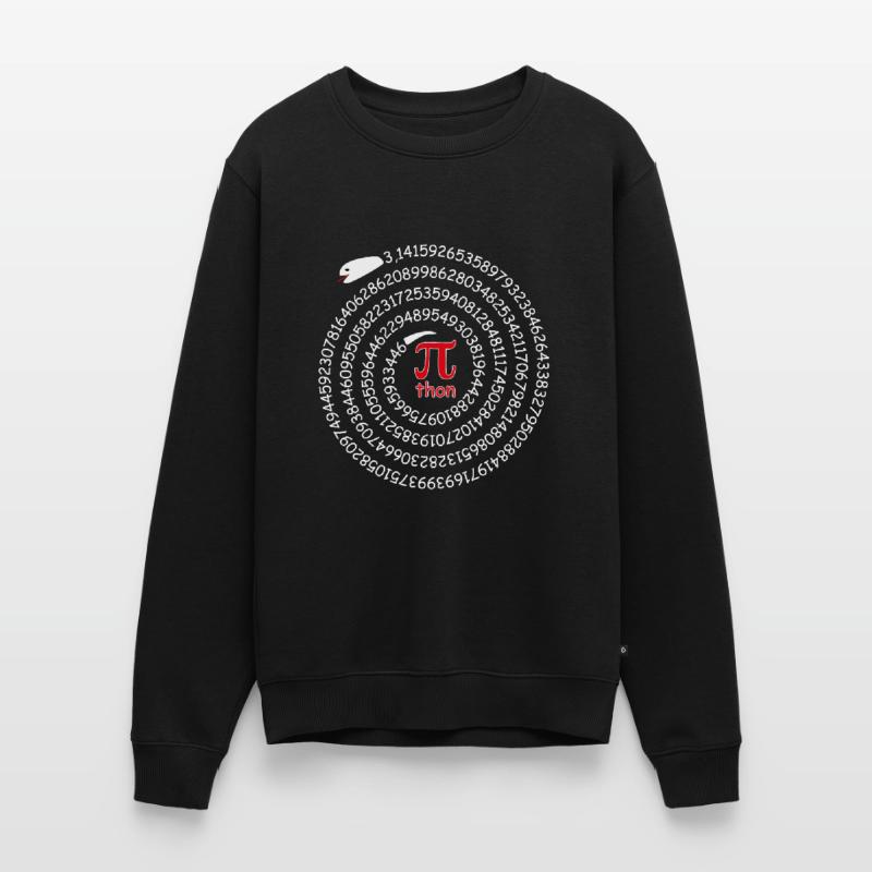 Pi Python Jeu de mots Cercle Nombre Serpent Math Pull Premium bio Homme