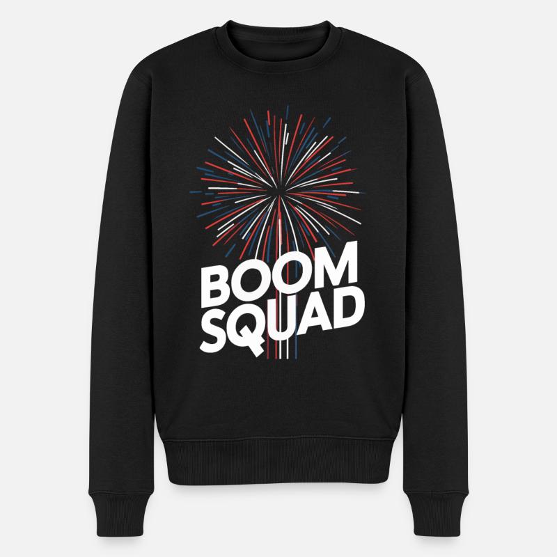 Pyrotechnics Fireworks Pyrotechnics - Men's Premium Organic Jumper - black