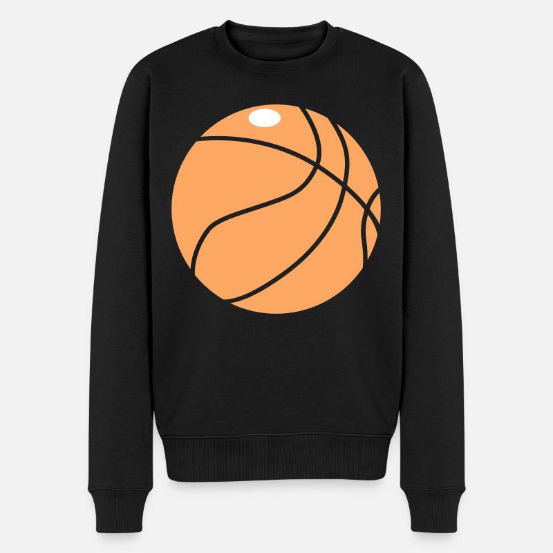 Basket-ball 5 0 25 - Pull Premium bio Homme - noir