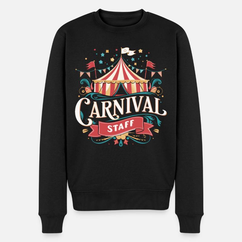 Cirque Carnaval Carnaval - Pull Premium bio Homme - noir