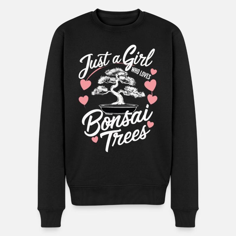 Bonsaï Bonsaï japonais - Pull Premium bio Homme - noir