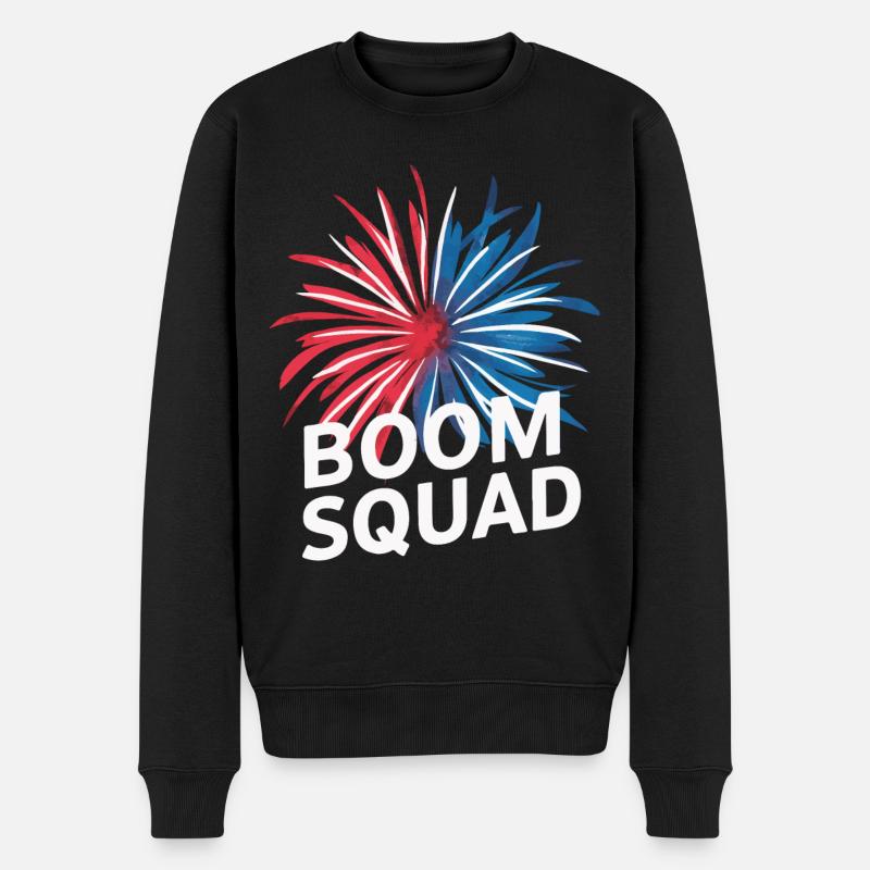 Pyrotechnics Fireworks Pyrotechnics - Men's Premium Organic Jumper - black