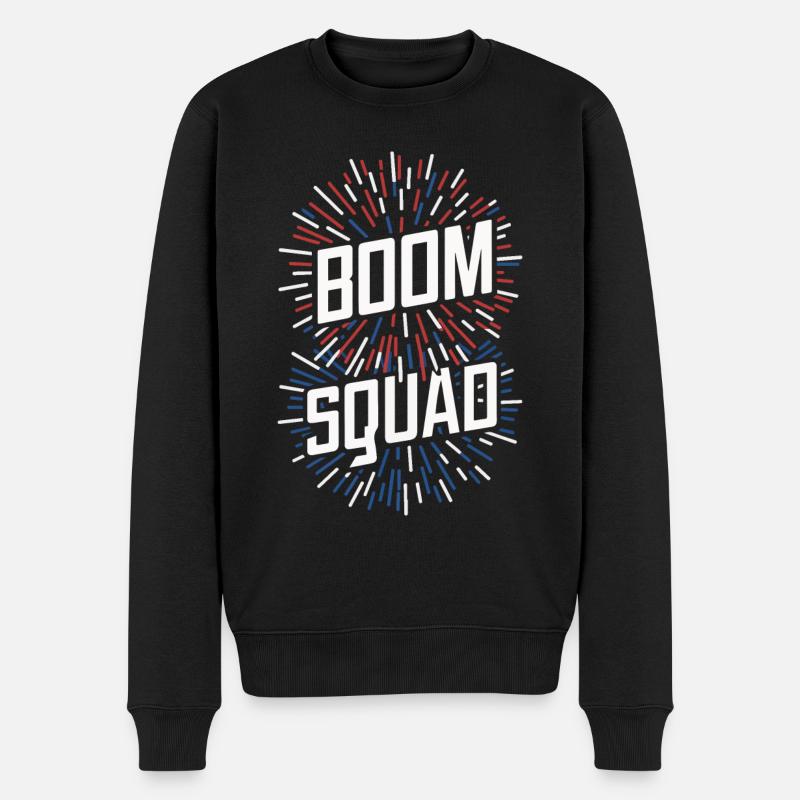 Pyrotechnics Fireworks Pyrotechnics - Men's Premium Organic Jumper - black