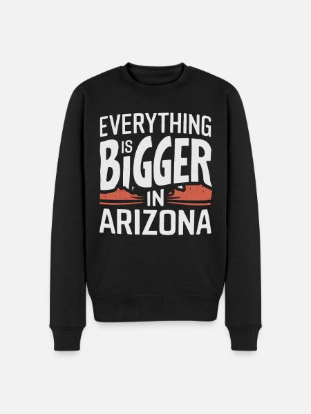 Arizona, USA, America - Men's Premium Organic Jumper - black