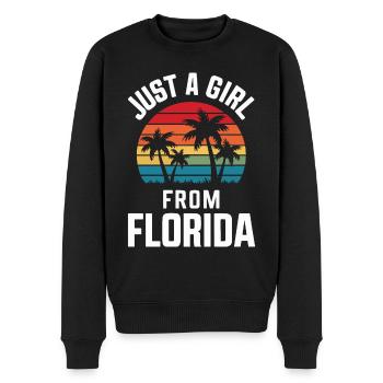 Florida USA Amerika Saat - Männer Premium Bio Pullover - Schwarz - Vorne - Nico (187cm)