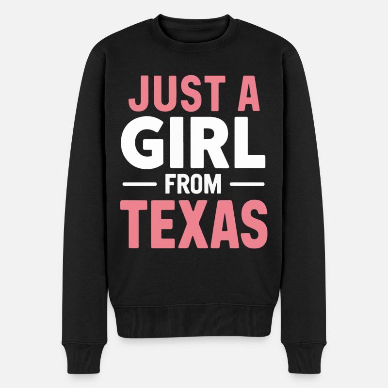 État du Texas Texans Texas - Pull Premium bio Homme - noir