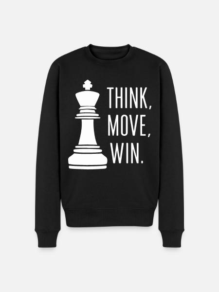Chess Chess Player - Men's Premium Organic Jumper - black
