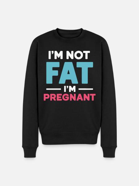 Grossesse Grossesse Accouchement - Pull Premium bio Homme - noir