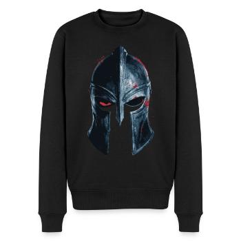 Crusader Knights Templar Middle Ages - Men's Premium Organic Jumper - black - Front - Nico (187cm)