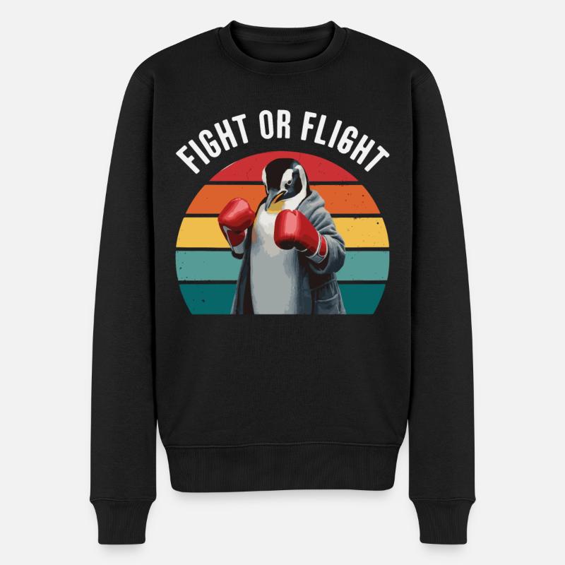 Pingouin Pingouin Animal - Pull Premium bio Homme - noir
