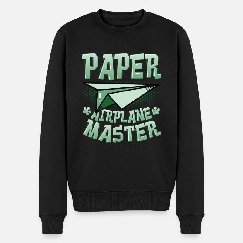 Papierflieger Master. - Pull Premium bio Homme - noir
