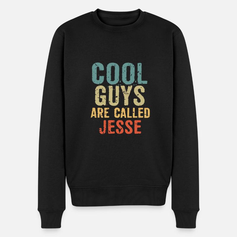 Les gars cool s’appellent Jesse - Pull Premium bio Homme - noir