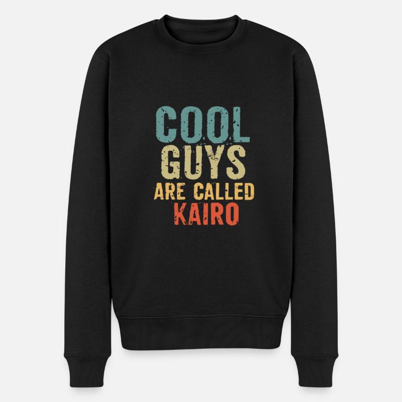 Les mecs cool s’appellent kairo - Pull Premium bio Homme - noir