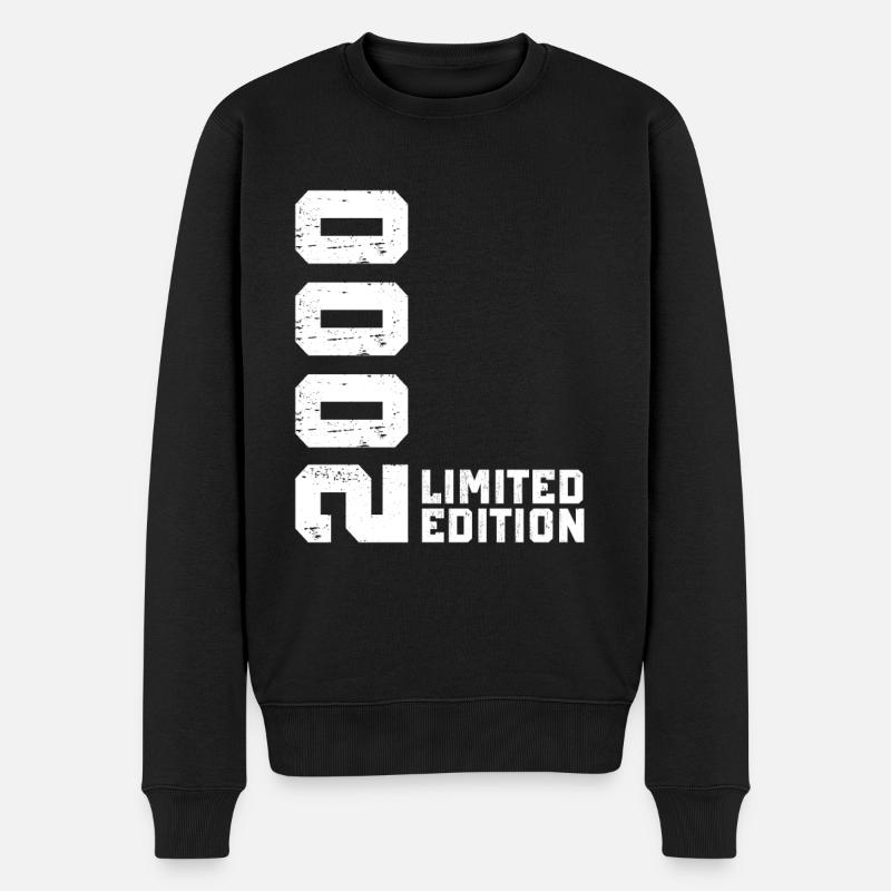 Édition limitée 2000 - Pull Premium bio Homme - noir