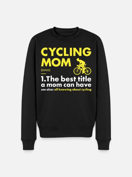 Sport Maman Cyclisme - Pull Premium bio Homme - noir