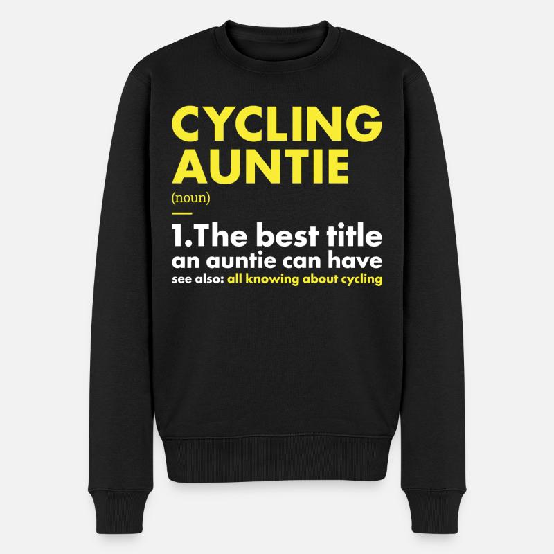 Sport Auntie Cyclisme - Pull Premium bio Homme - noir