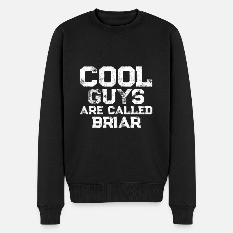 Les gars cool s’appellent Briar - Pull Premium bio Homme - noir