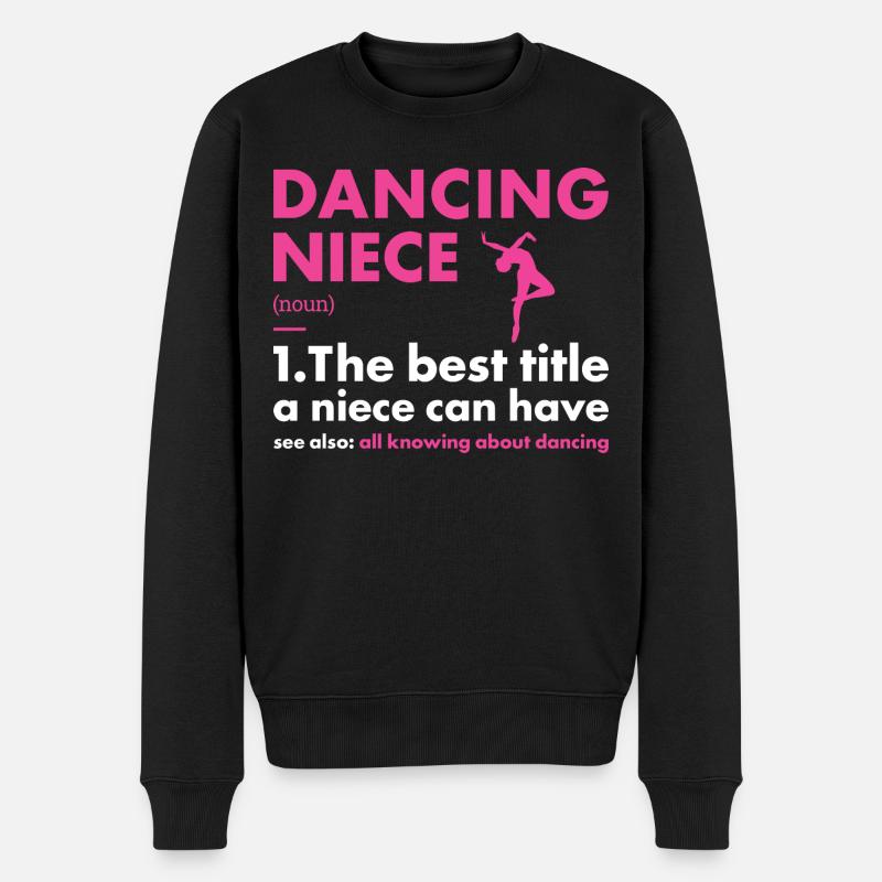 Danseuse Nièce Définition Danse - Pull Premium bio Homme - noir