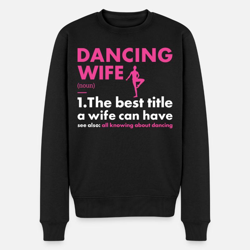 Danseuse Femme Définition Danse - Pull Premium bio Homme - noir