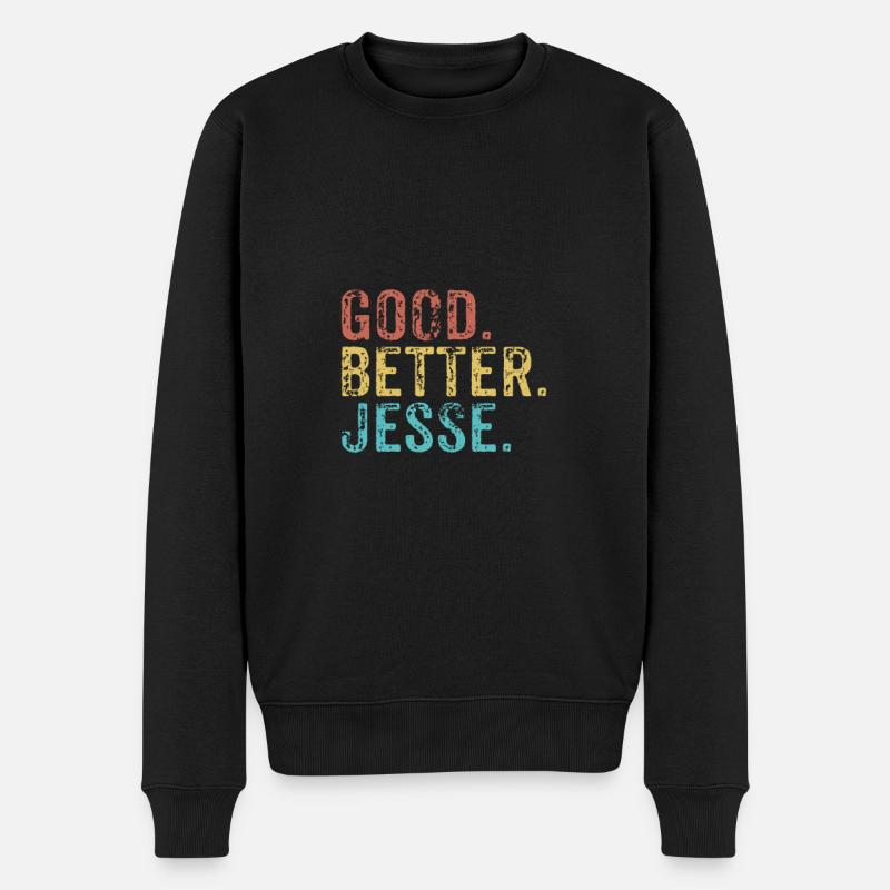 Les mecs cool s’appellent Jesse - Pull Premium bio Homme - noir