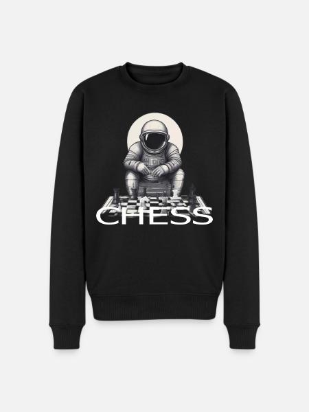 Chess - Men's Premium Organic Jumper - black