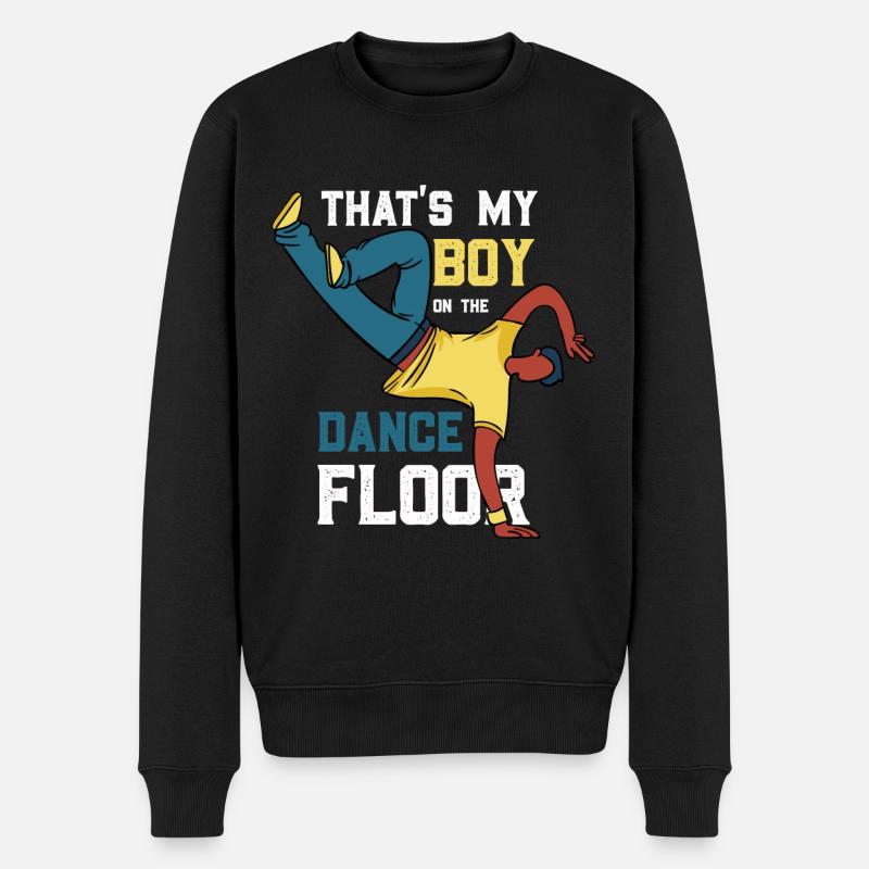 Breakdance Breakdancer - Pull Premium bio Homme - noir