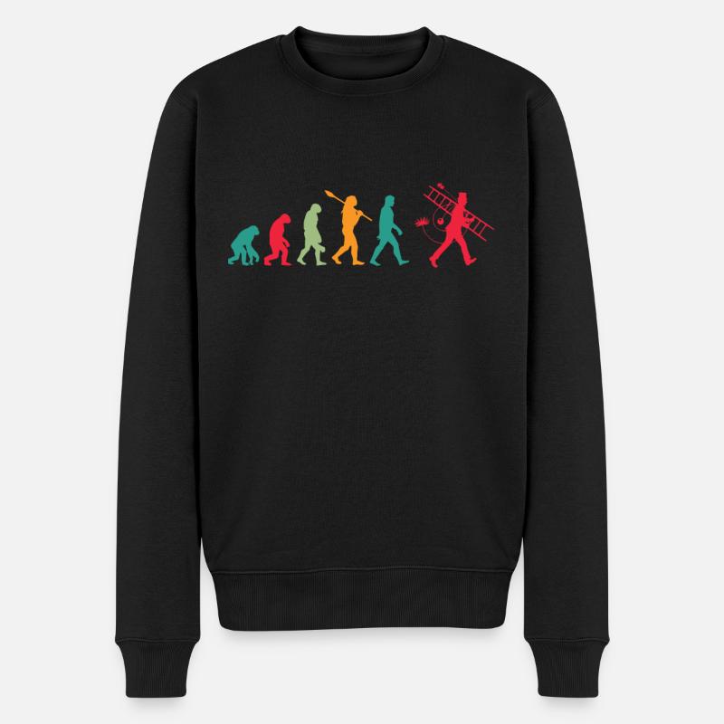 Ramoneur Evolution - Pull Premium bio Homme - noir