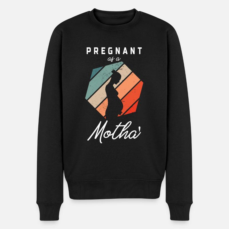 Dire grossesse - Pull Premium bio Homme - noir